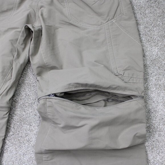 KUHL Liberator Convertible Pants Mens 36x32 Beige Zip Off Stealth Hiking Cargo - Picture 6 of 14